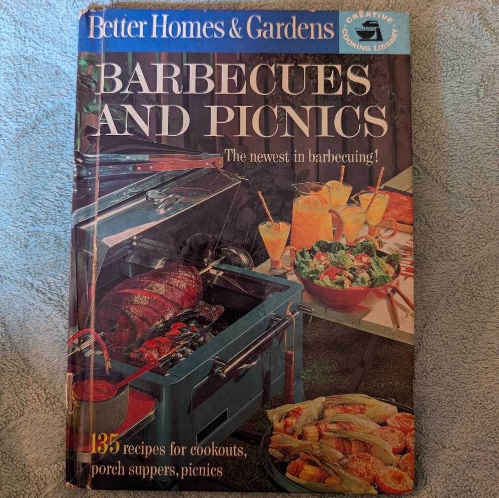 Vintage Better Homes & Gardens "Barbecues and Picnics" Cookbook
